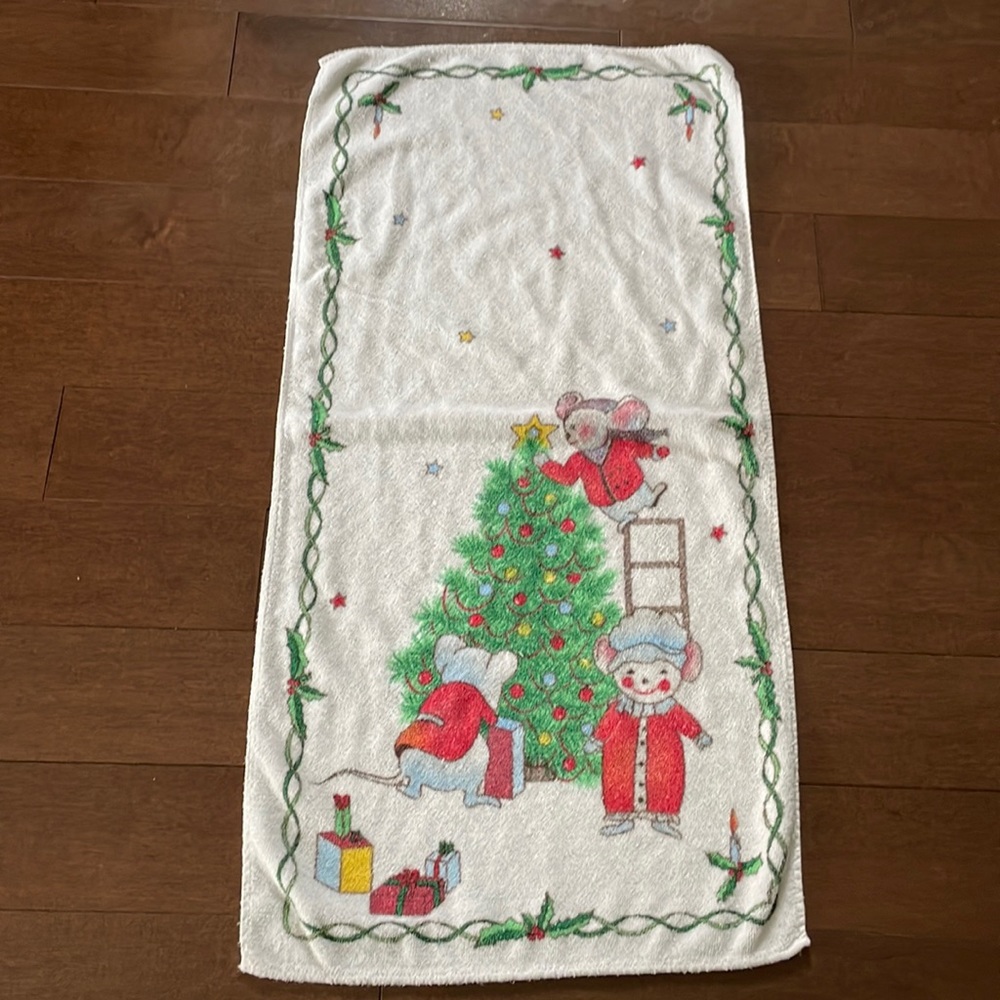 Vintage Holiday Towel